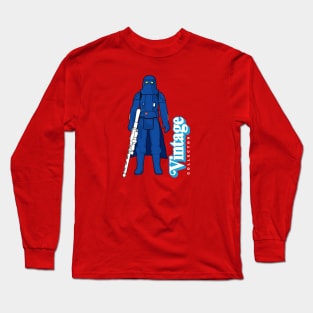 Vintage Collector - UZAY Blue Star Action Figure Long Sleeve T-Shirt